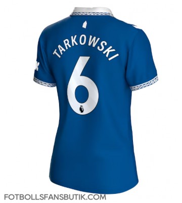 Everton James Tarkowski #6 Replika Hemmatröja Damer 2023-24 Kortärmad